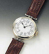 First Omega wristwatch 1900