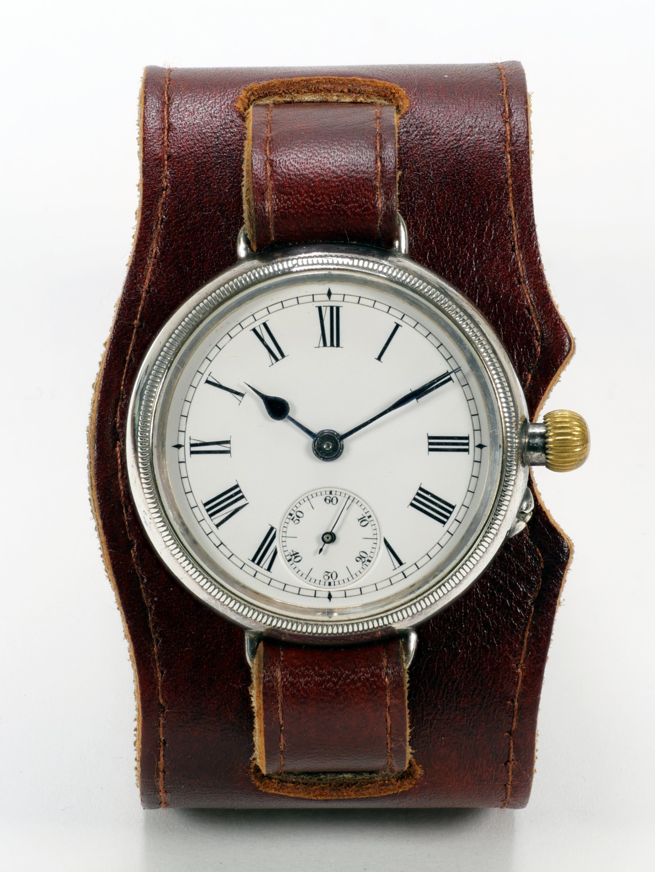 IWC wristwatch with Borgel case made in 1906